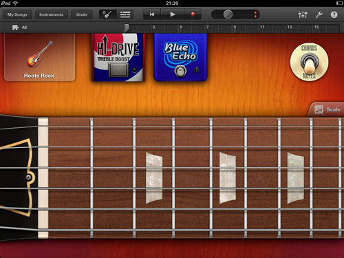 Garageband on iPad